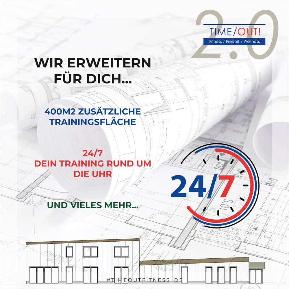 TIME/OUT! 2.0 – Wir erweitern für dich