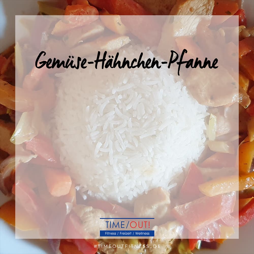 Gemüse-Hähnchen-Pfanne