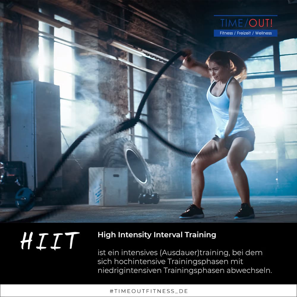 HIIT (Hoch-Intensität Intervall Training)